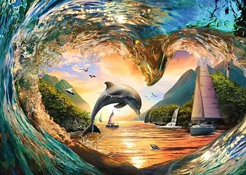 Sunset Splash, 1000 Bitar Ravensburger