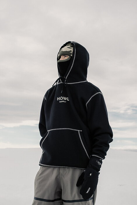 HOWL DWR HOODY BLACK