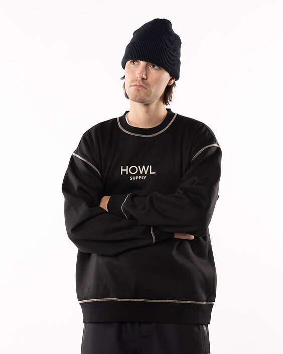 HOWL DWR CREW BLACK