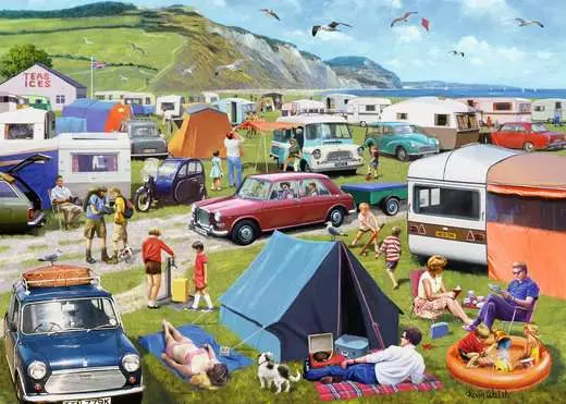 Leisure Days NO 5 Camping & Caravaning, 1000 Bitar Ravensburger
