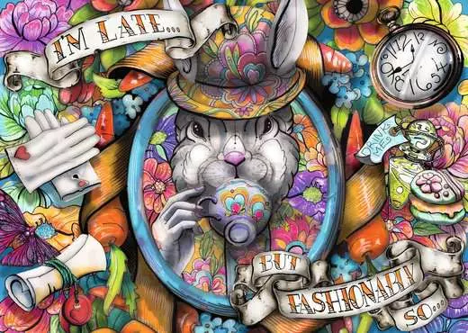 Fashionably Late, 1000 Bitar Ravensburger