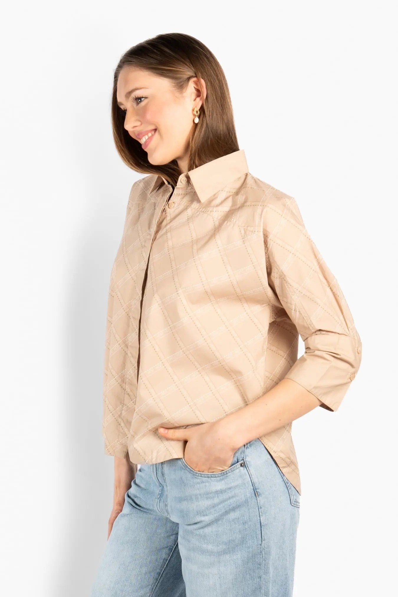 Arya Printed Shirt - Humus - HÉST - 4