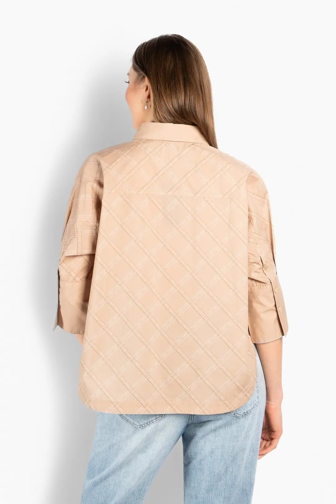 Arya Printed Shirt - Humus - HÉST