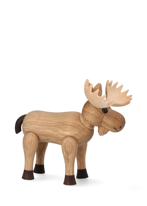 Trädekoration Harald Älg 14 cm Ek - 3