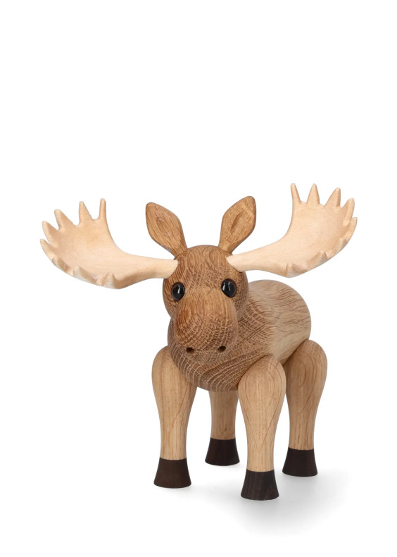 Trädekoration Harald Älg 14 cm Ek - 2