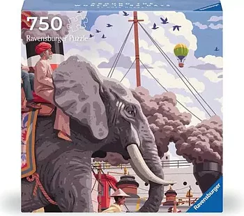 Around the World in 80 Days, 750 Bitar Ravensburger