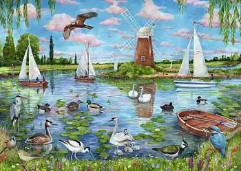 Life Along the Broads, 1000 Bitar Ravensburger