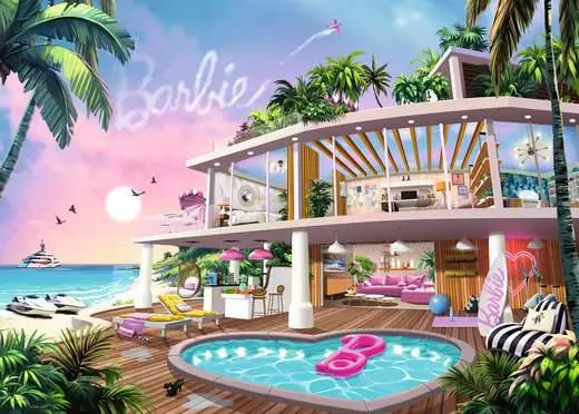 Barbie, 1000 Bitar Ravensburger