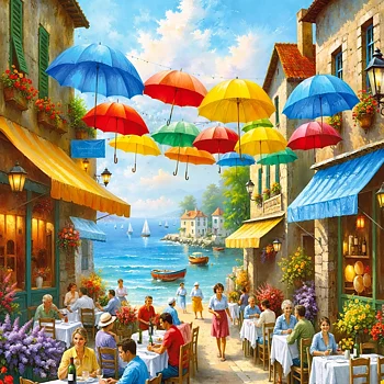 Umbrella Alley, 1000 Bitar CherryPazzi