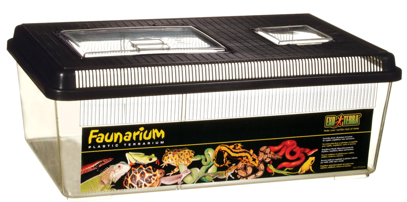 Plastterrarium flat modell, 46x31x17,5 cm Exoterra