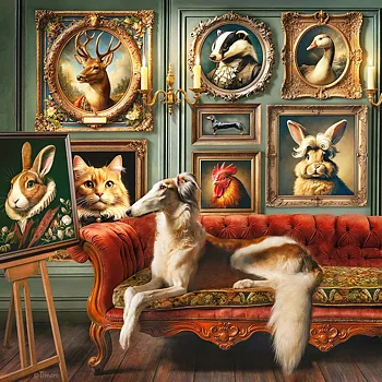 The Aristocratic Menagerie, 1000 Bitar CherryPazzi