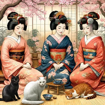 Springtime Tea, 1000 Bitar CherryPazzi