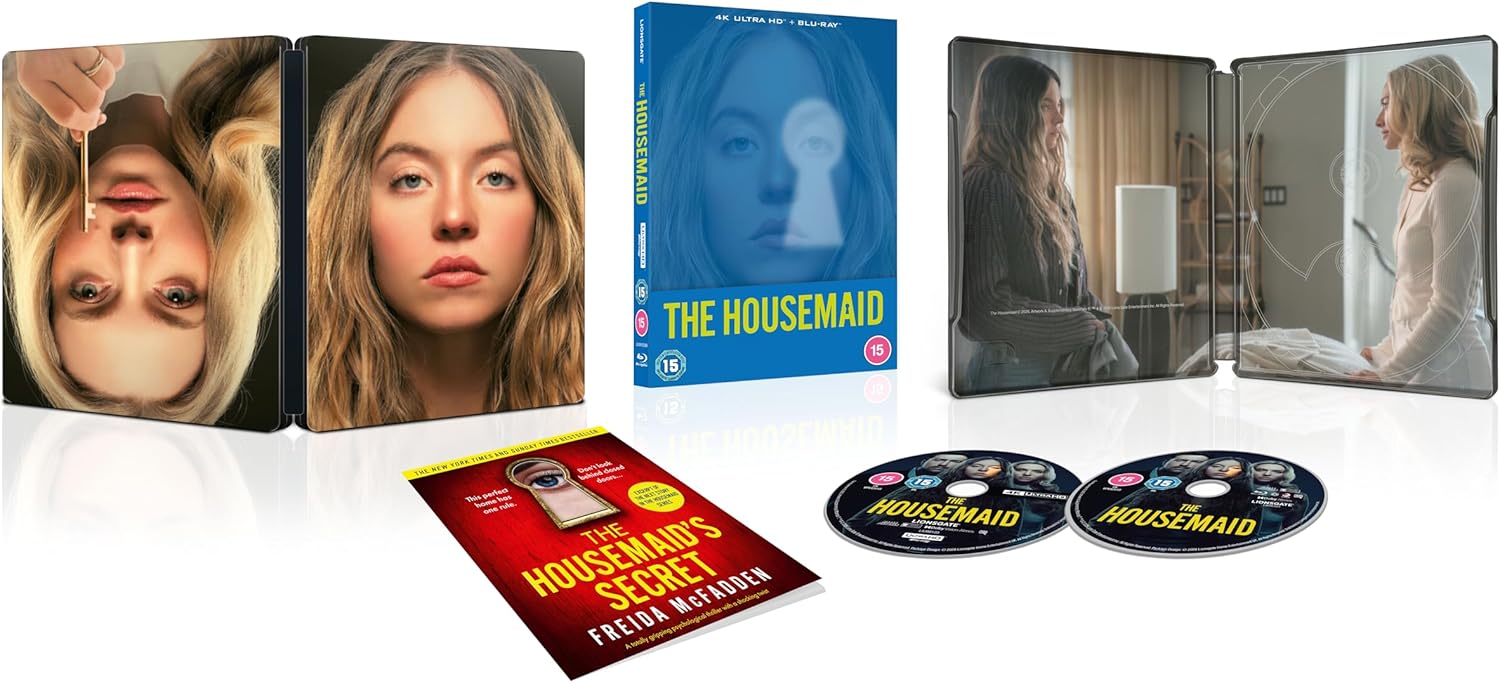 The Housemaid (Limited Edition Steelbook) (ej svensk text) (4K Ultra HD + Blu-ray) - 3