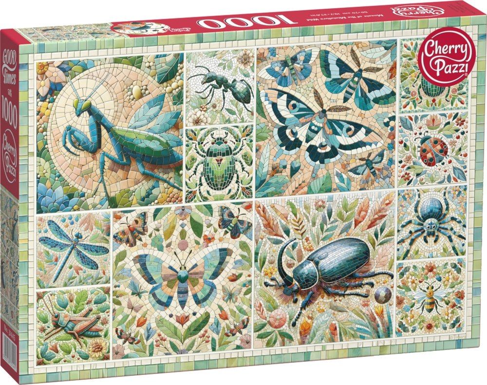 Mosaic of the Miniature Wild, 1000 Bitar CherryPazzi - 2