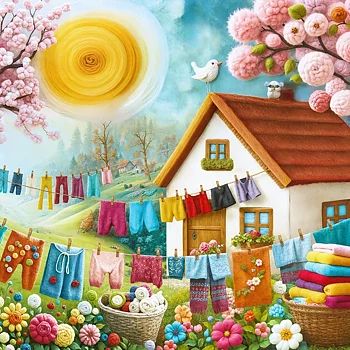 Wollen Meadow, 1000 Bitar CherryPazzi