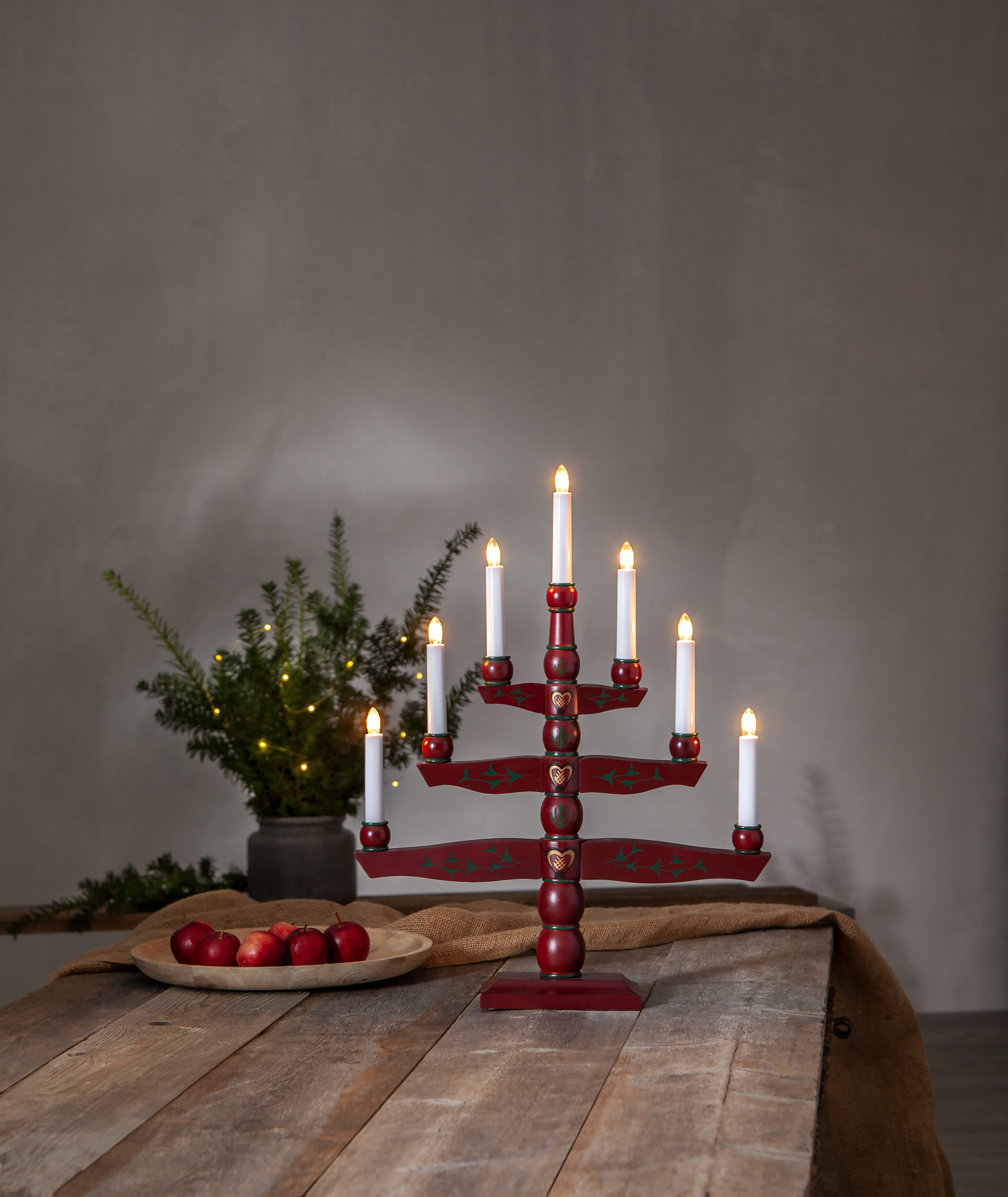 Candlestick Tradition - Red - 3