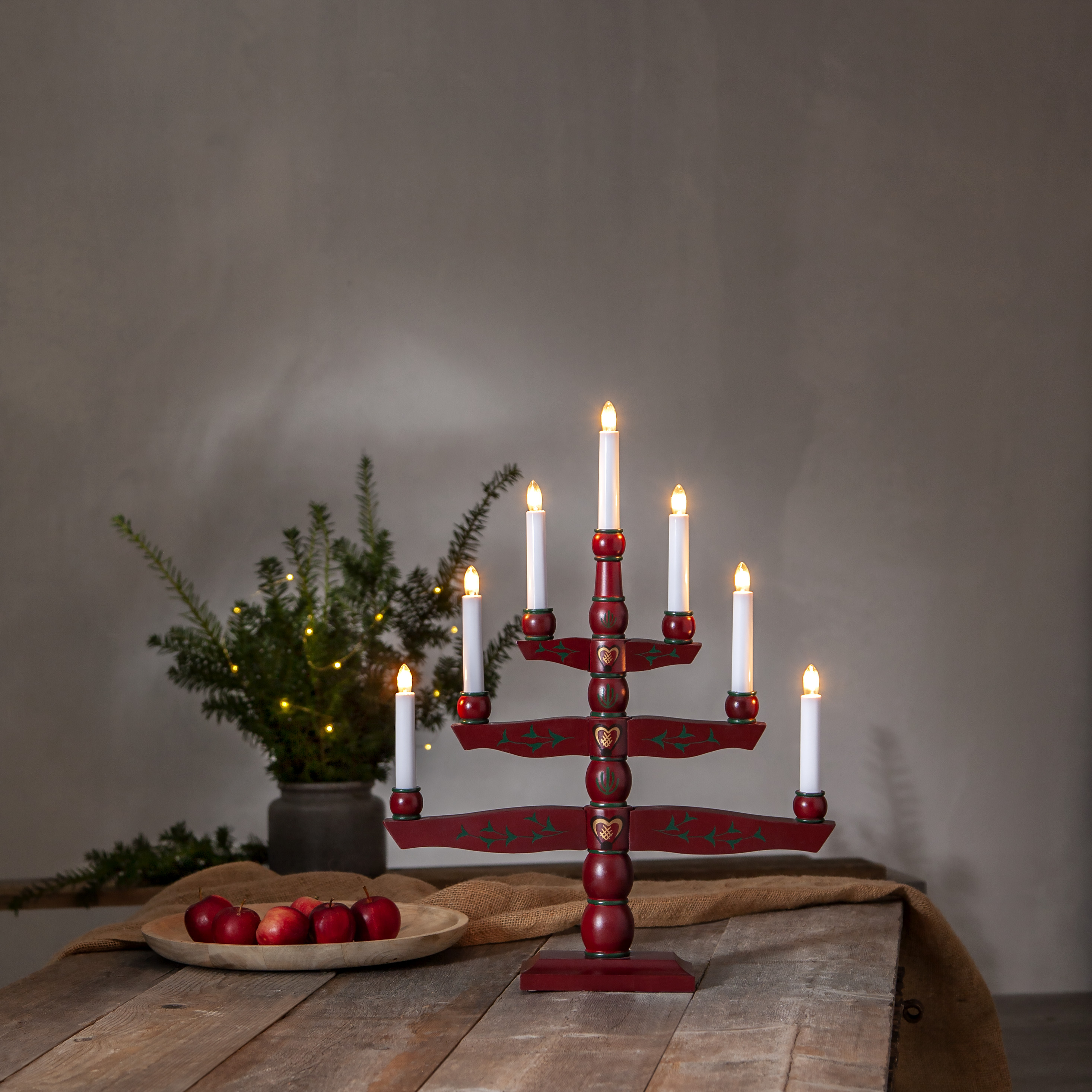 Candlestick Tradition - Red