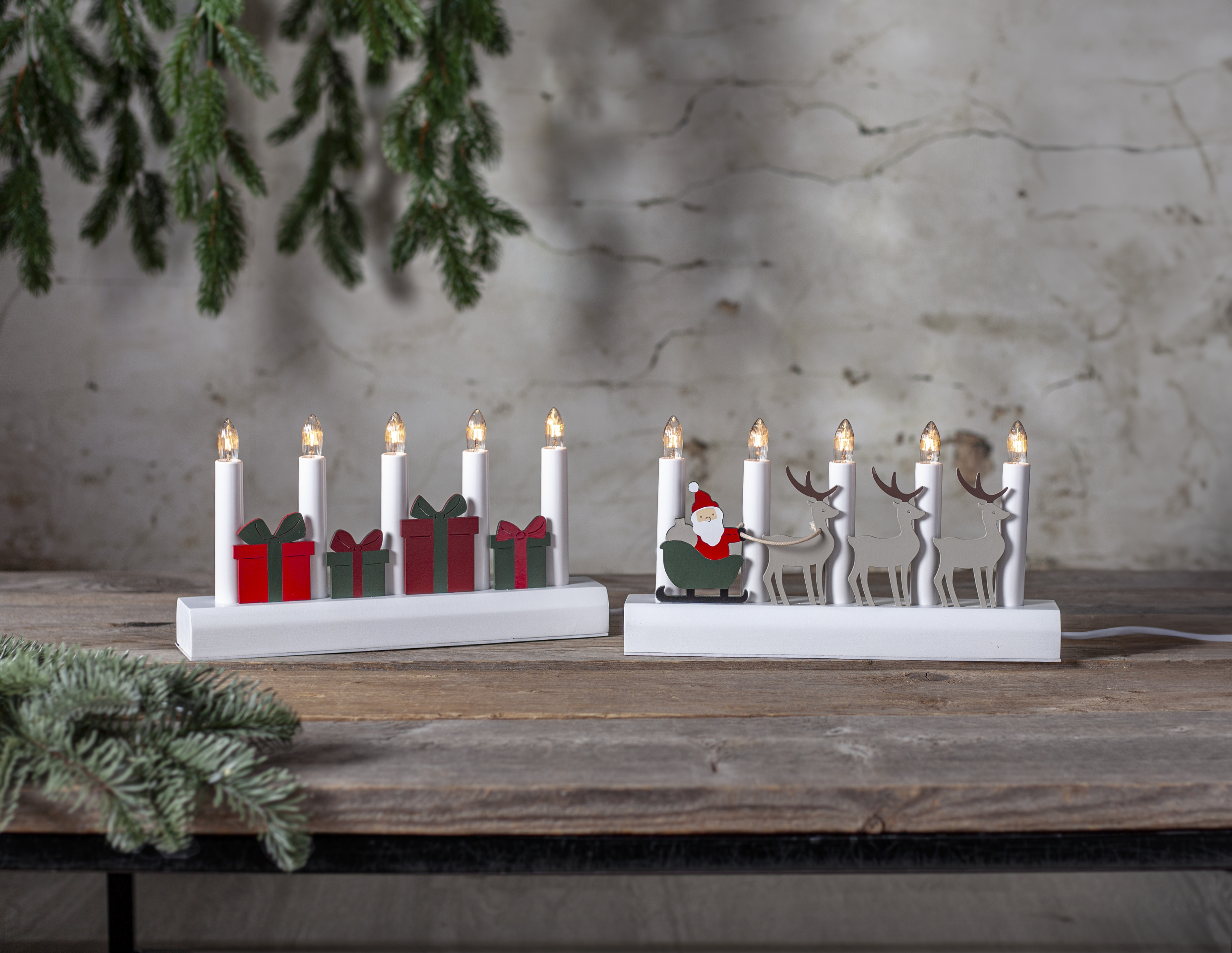 Candlestick Julia - 28x15 cm - Multi - 2