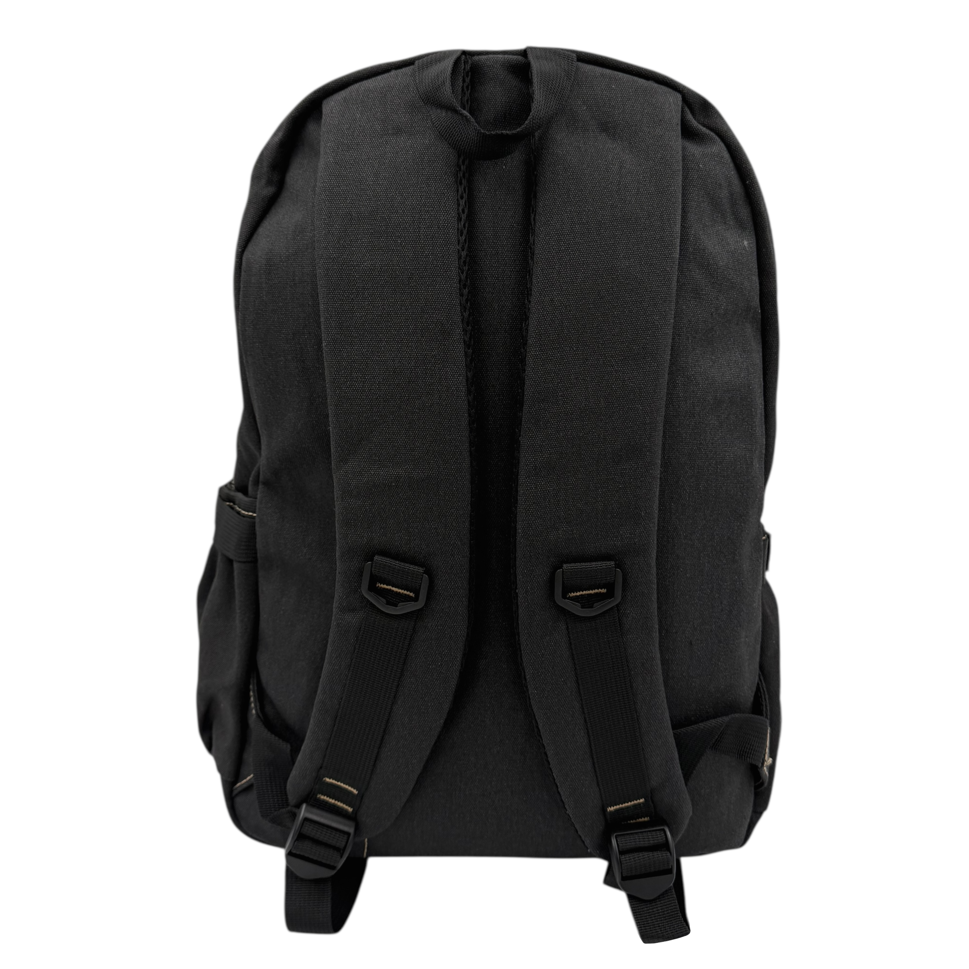 Stor ryggsäck unisex, svart - 4