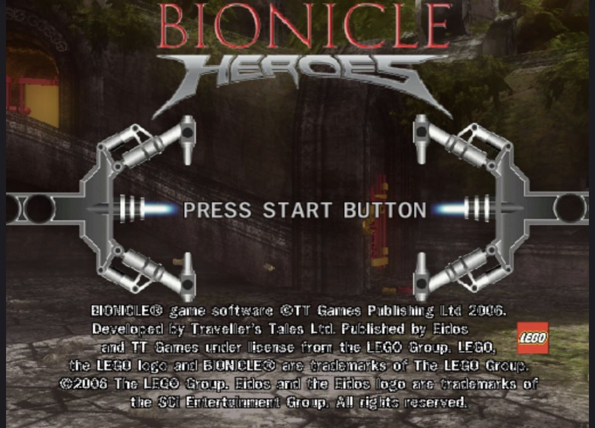 Bionicle Heroes - PS2 - 2