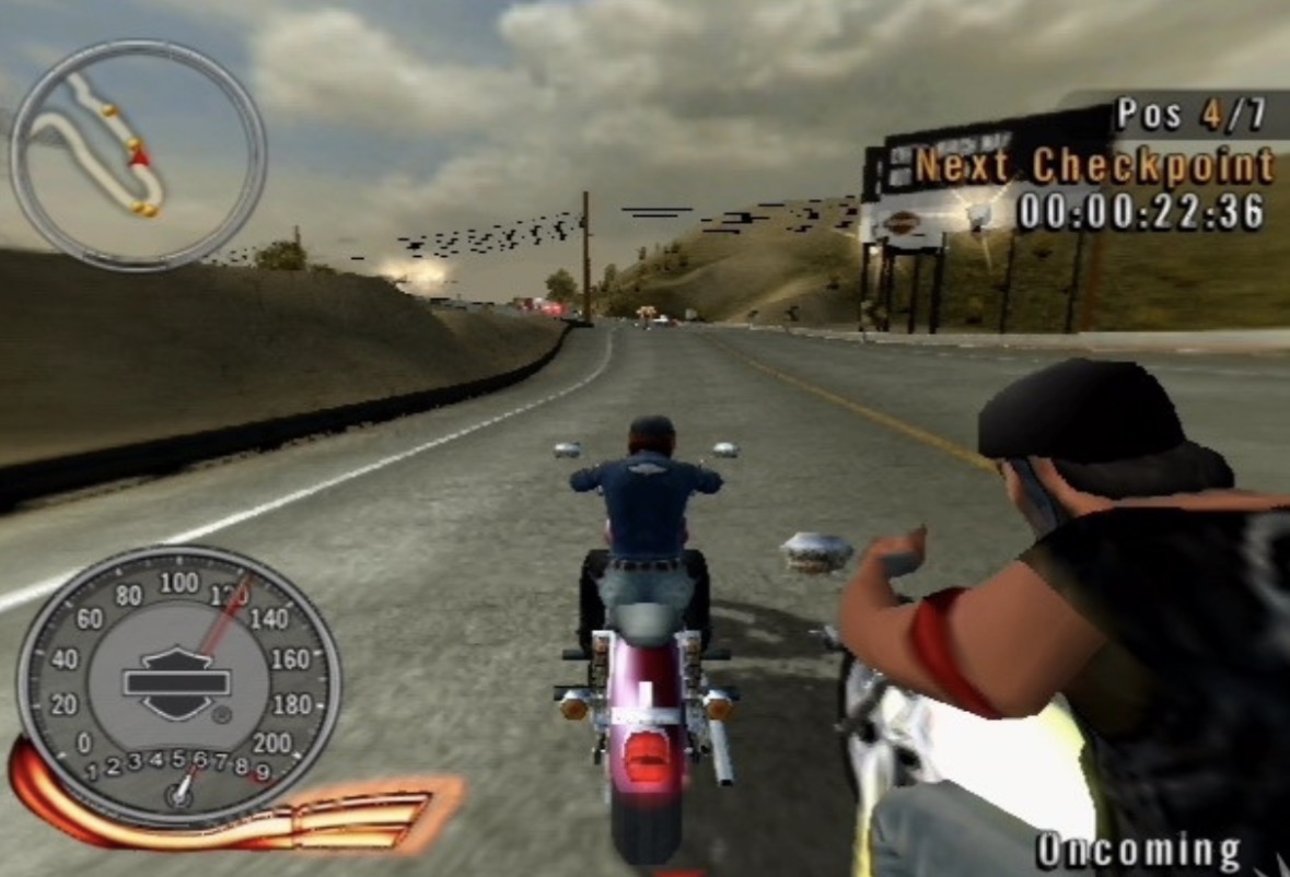 Harley Davidson Motor cycles - Race to the Rally - PS2 - 2