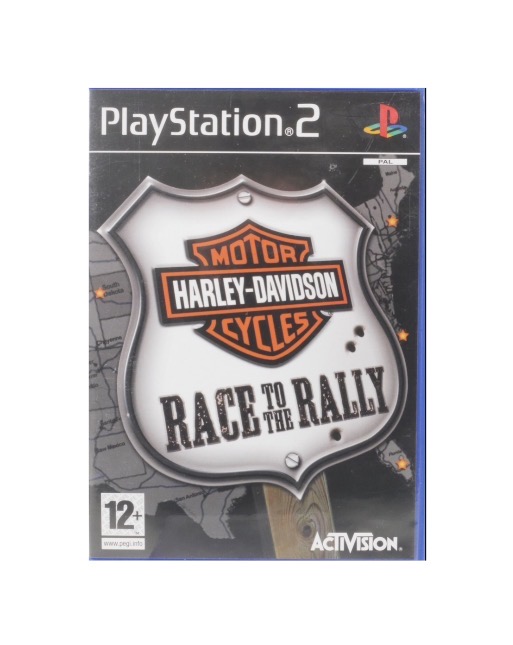 Harley Davidson Motor cycles - Race to the Rally - PS2