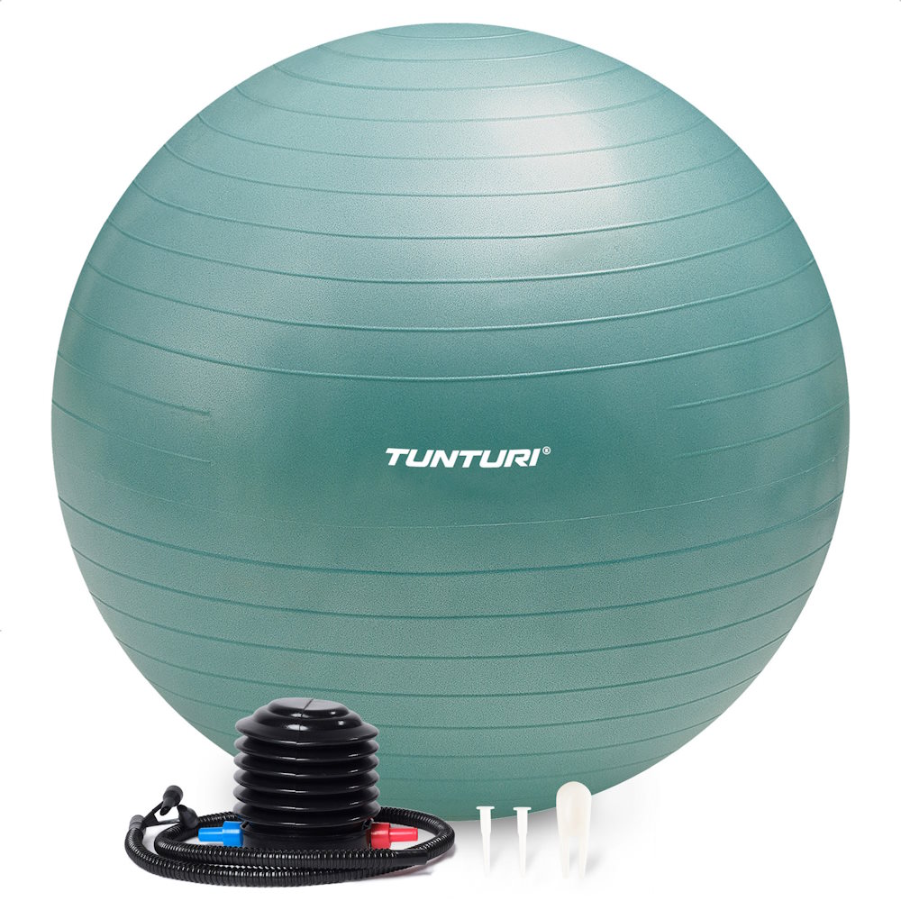 Tunturi Gymball 65cm, Petrol, Anti Burst 