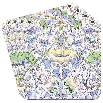 William Morris Lodden - Glasunderlägg 4-pack