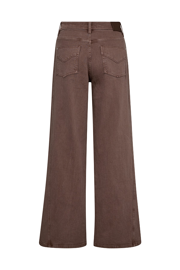 Mos Mosh - MMDara Shadow Pant Coffée Quartz Regular - 4
