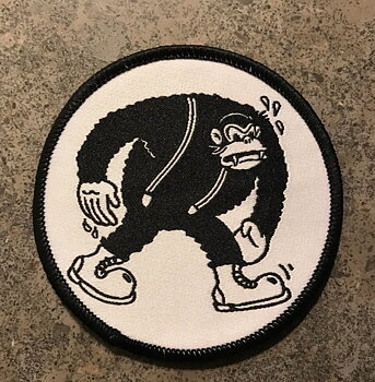 Kong Kong - Walking Gorilla - Tygmärke