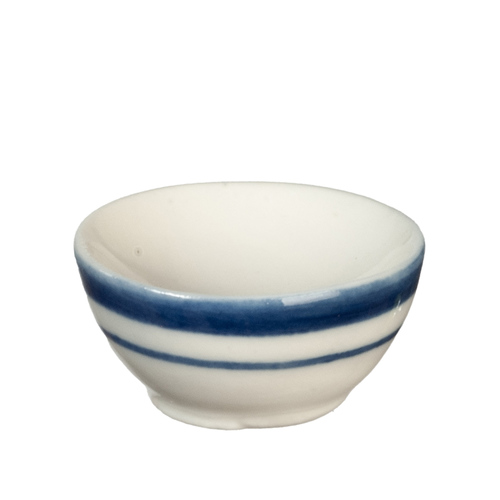 Blue-edged bowl