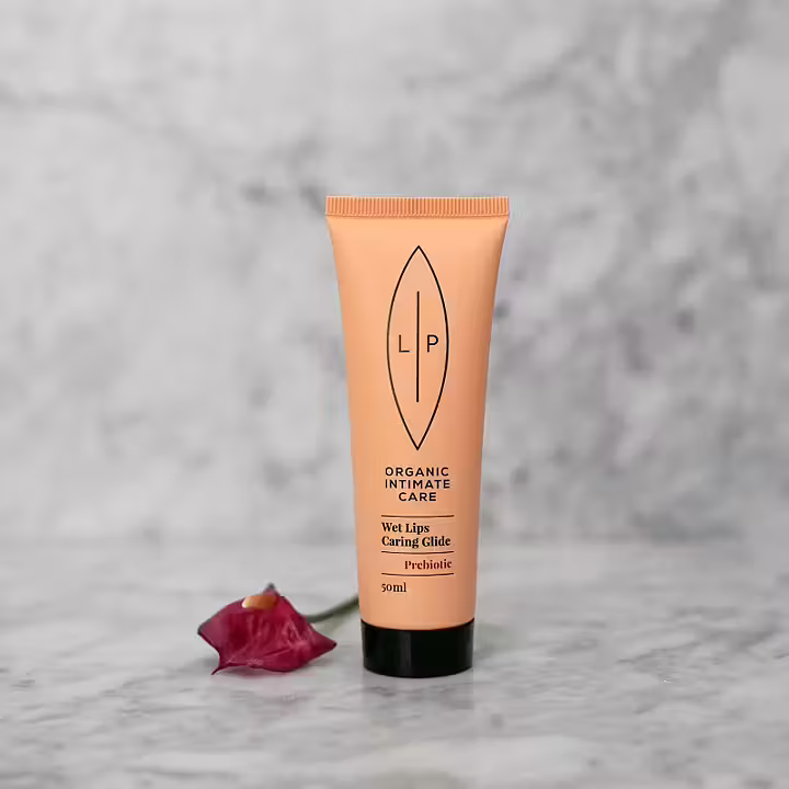 Lip Intimate Care Wet Lips Caring Glide Prebiotics 50ml