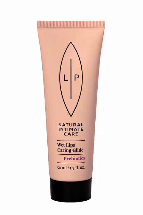 Lip Intimate Care Wet Lips Caring Glide Prebiotics 50ml - 2