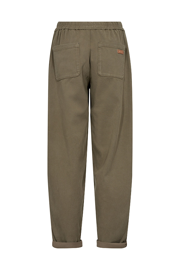 Mos Mosh - MMMaison Stalom Pant Olive Night Ankle - 2