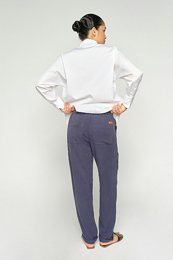 Mos Mosh - MMMaison Stalom Pant Crown Blue Ankle