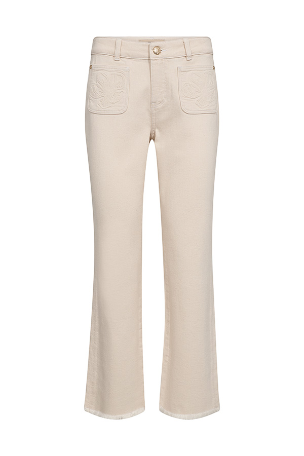 Mos Mosh - MMAshley Blossom Jeans Clay Ankle