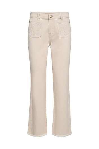 Mos Mosh - MMAshley Blossom Jeans Clay Ankle