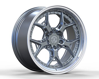 59°North Wheels D-014 9x18" ET30 5x114,3/5x120 gunmetal/polished lip