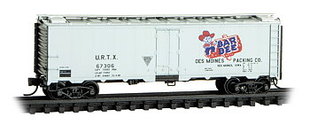 Steel 40' Ice reefer Bar Bee Meat Packing Company Rd# 67306