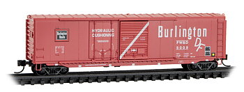 Boxcar 50' Fort Worth & Denver – Burlington Rd# 5009
