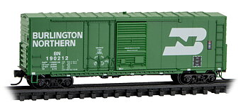 Standard 50" box car w/o roofwalk BN #190212