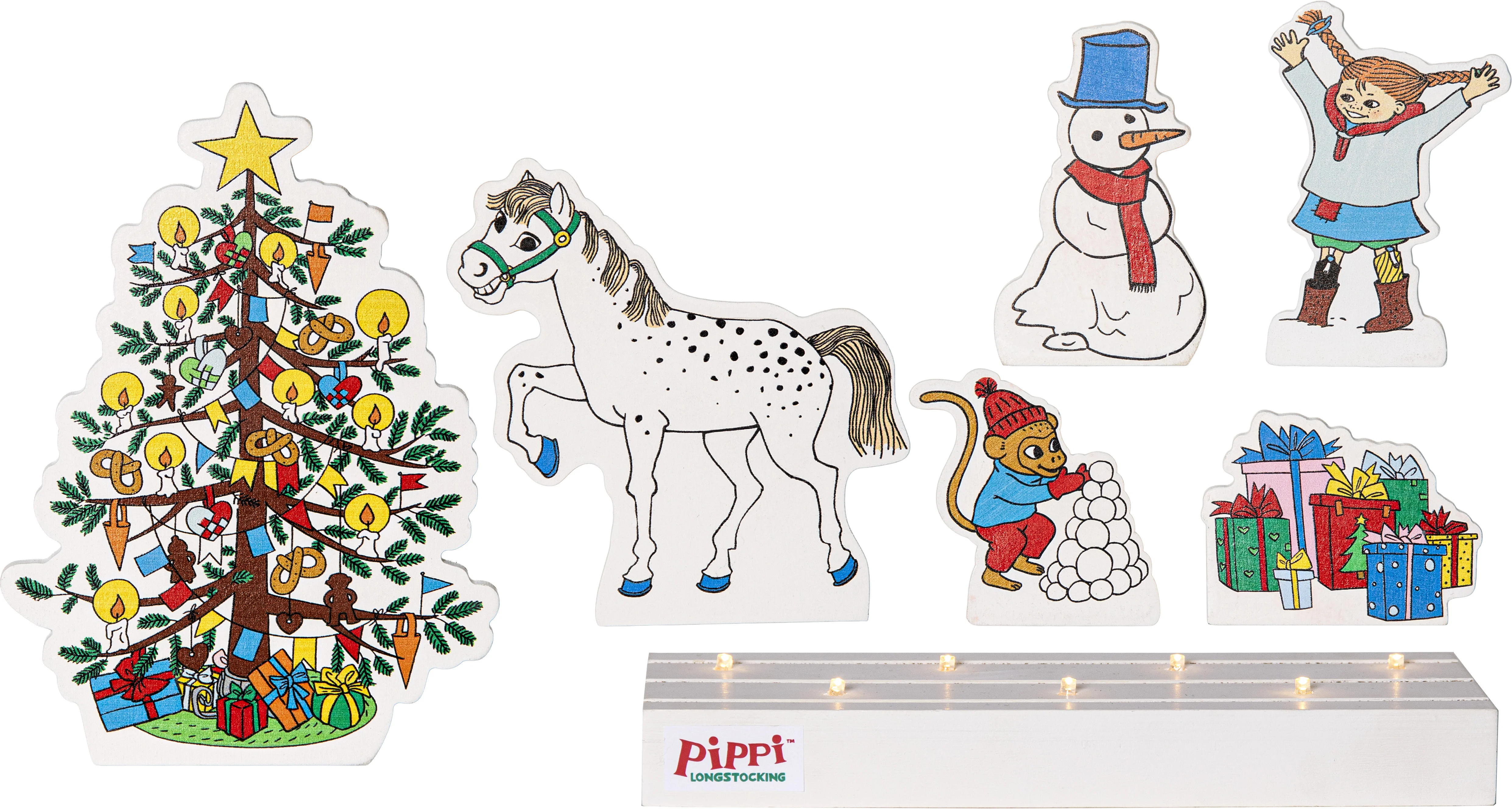 Inomhusdekoration Pippi - 25x18,5 cm - Multi - Vecka 35 - 4