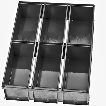 Bakers Pureline - Plåtmått 600x450 mm - Formset 6x 270x123x123 mm