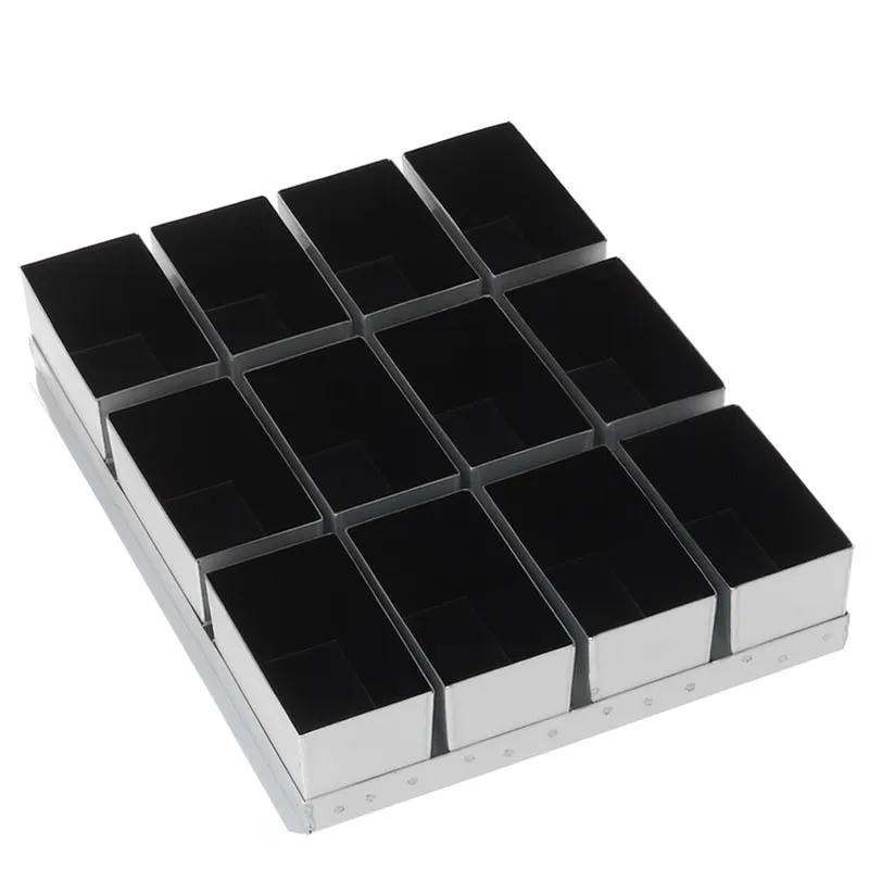 Bakers Pureline - Plåtmått 600x450 mm - Formset 12x 180x180x100 mm