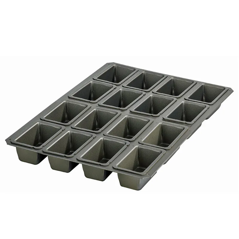 Bakers Pureline - Plåtmått 600x450 mm - Formset 16x 105x62x45 mm