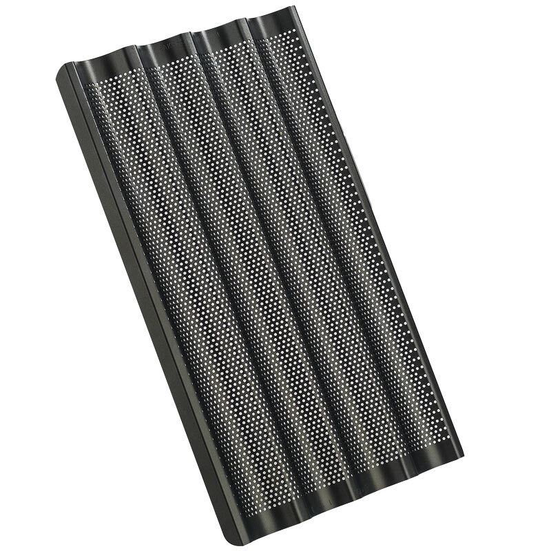 Bakers Pureline - Plåtmått 530x325 mm (GN1/1) - Baguetteplåt 4 R 60x20 mm