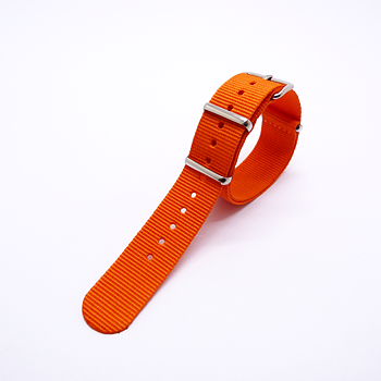 18 mm NATO-band, orange.