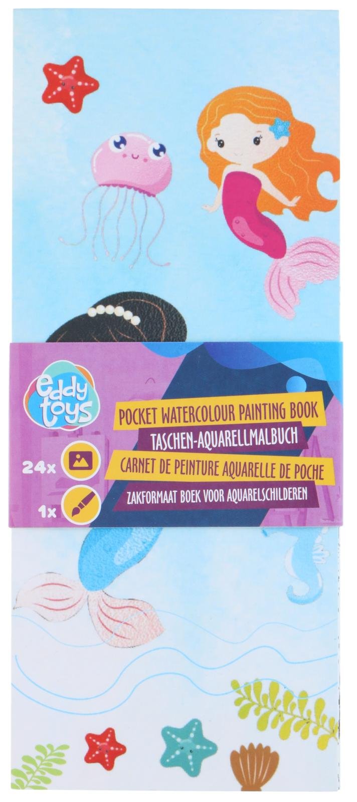 Målarhäfte med pensel - 5