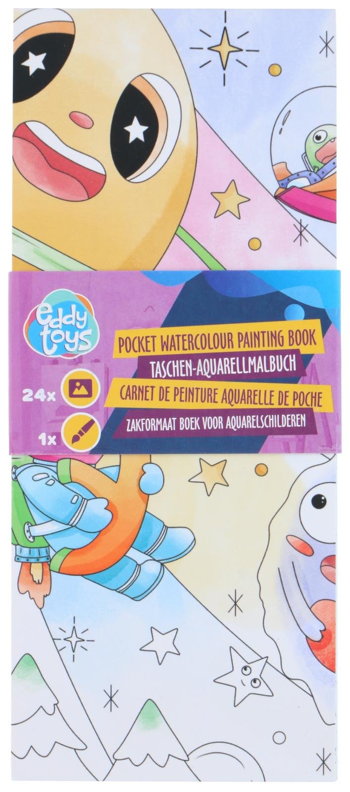 Målarhäfte med pensel - 2