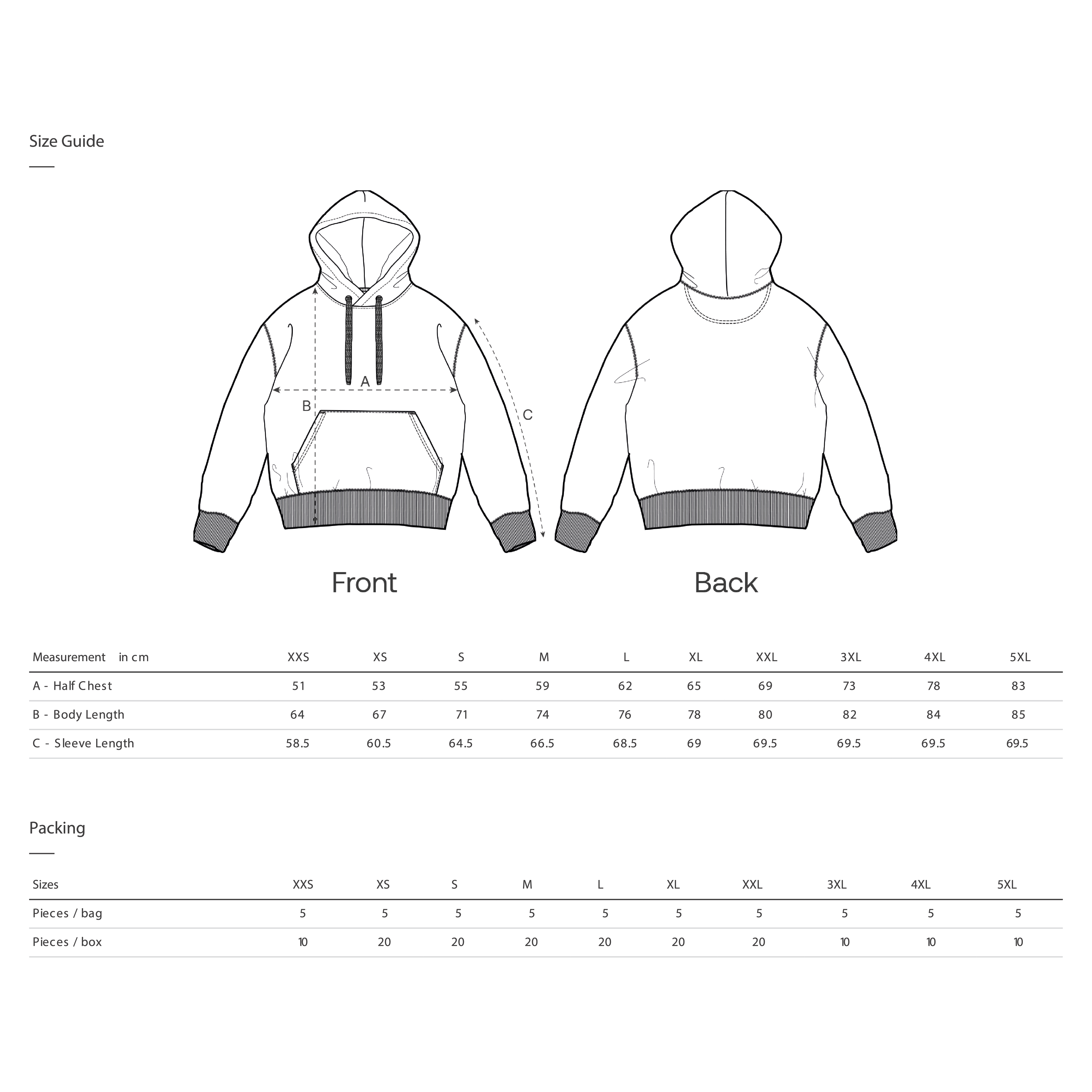 Hoodie Navy  - 4